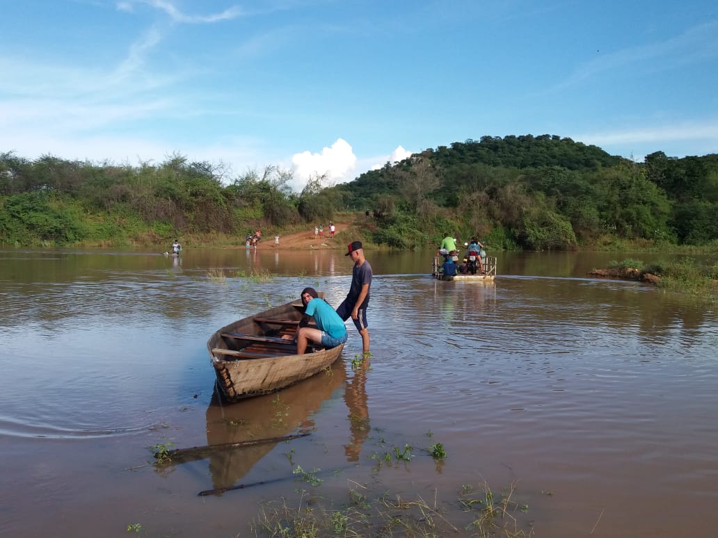 Chuvas na Região do Cariri elevam volume do rio Jaguaribe