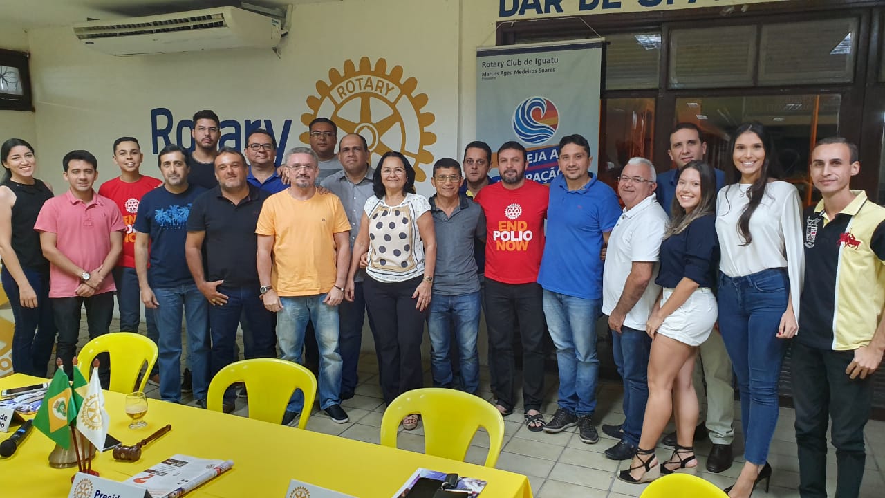 Rotary Club de Iguatu tem última reunião do ano rotário 2018/2019