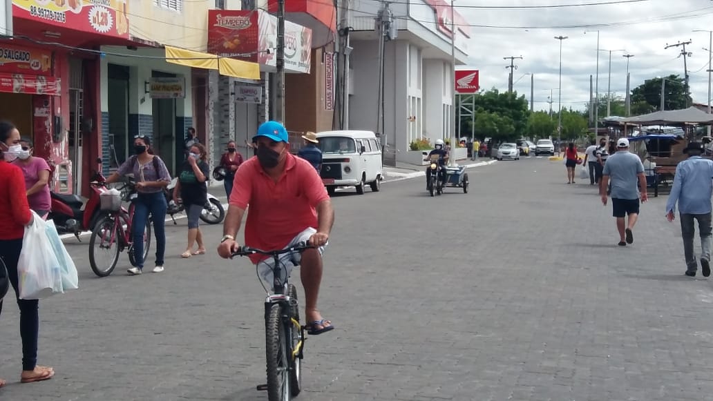 Iguatu tem média de 12 infectados por dia e 2,5 mortes por semana