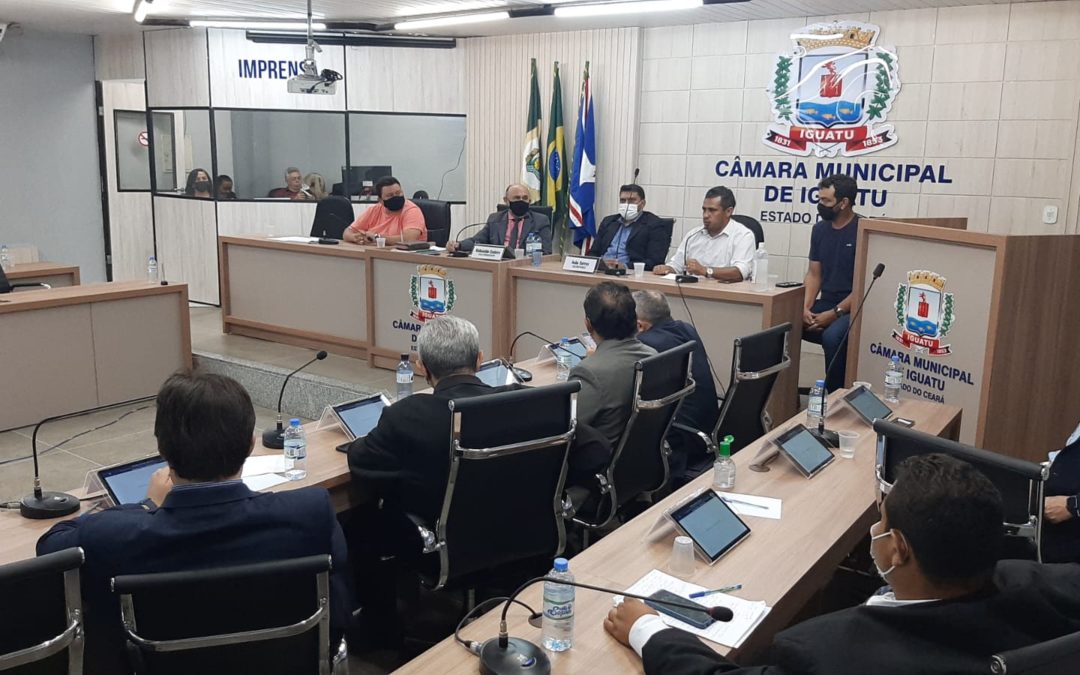 Câmara aprova a criação do Centro de Aperfeiçoamento, Corregedoria e Ouvidoria da Guarda Municipal de Iguatu