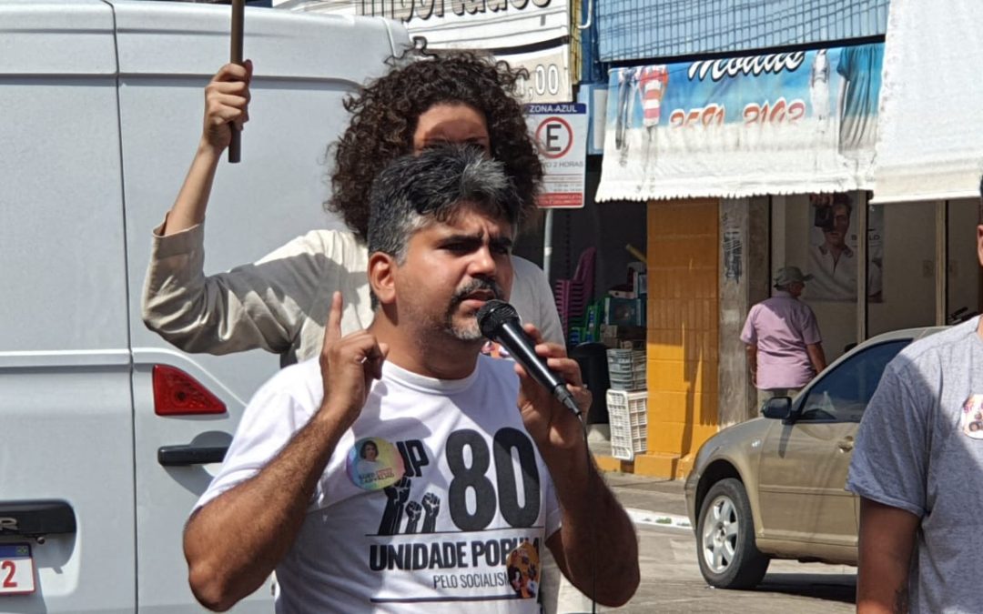 Candidato ao governo, Serley Leal faz campanha em Iguatu