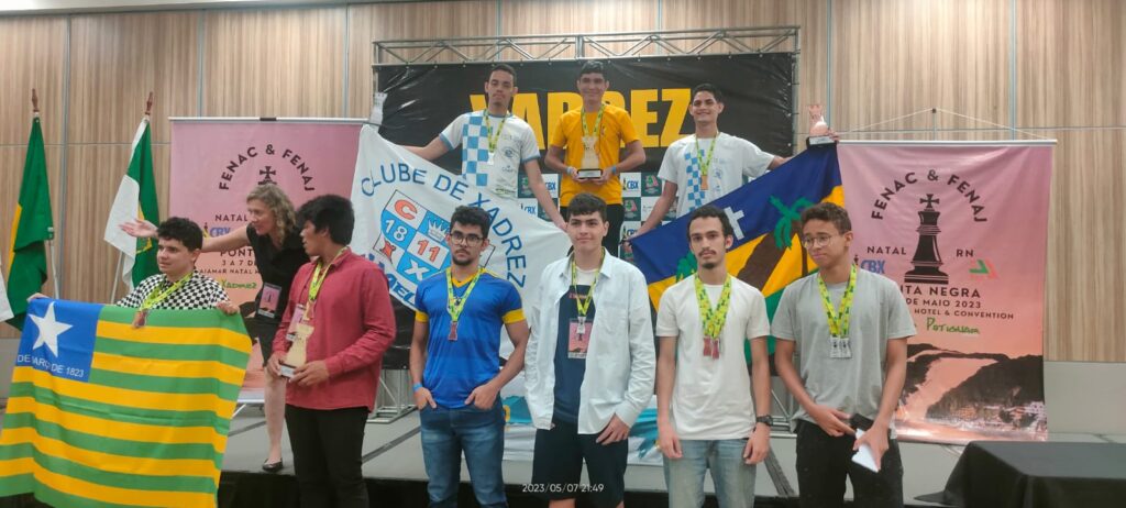 Brasil está na liderança do Campeonato Sul-americano de Xadrez Sub-20 – Tá  na Área