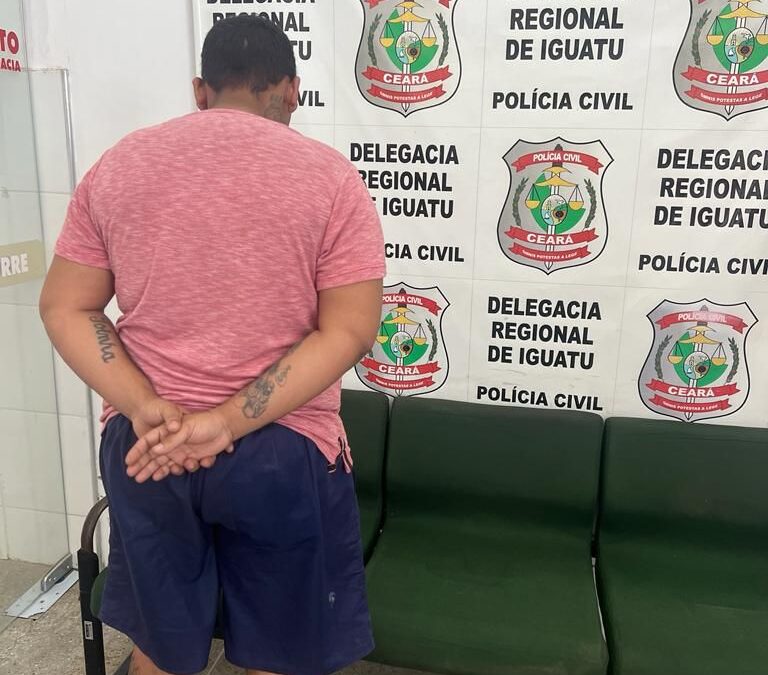 Acusado de assalto é preso em Iguatu