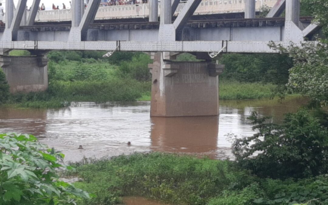 Bombeiros são chamados para falsa informação de achado de cadáver no rio Jaguaribe em Iguatu