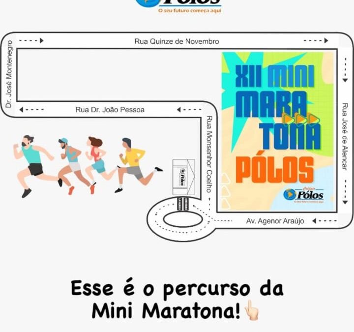 7ª  mini-maratona: Polos reúne estudantes pais e convidados