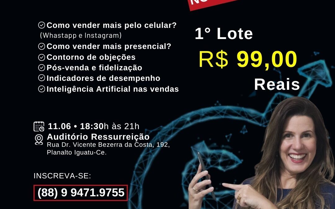 CDL de Iguatu é parceira em curso que ensina a ‘Vender Mais’