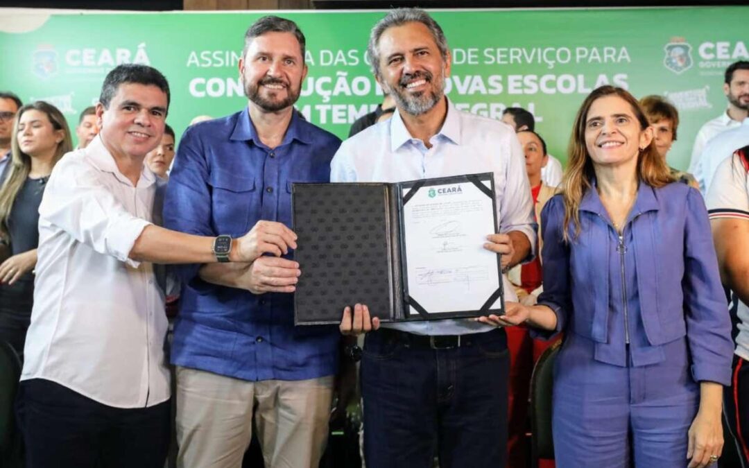 Governo do Ceará inicia construção de mais 17 escolas de tempo integral em 17 municípios do interior
