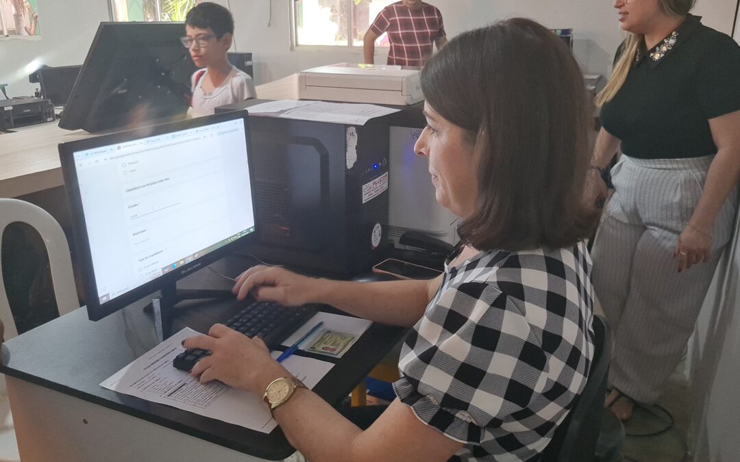 CIAC realiza cadastro para emissão da Carteira de Identificação da Pessoa com Autismo