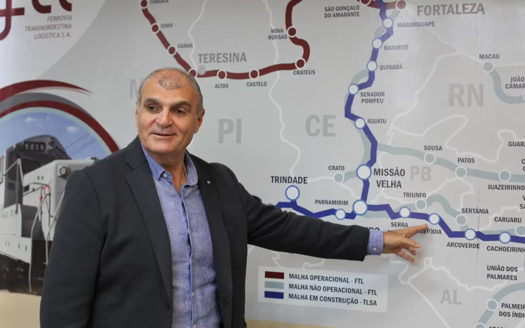 Iguatu será o primeiro ponto de operação da Transnordestina