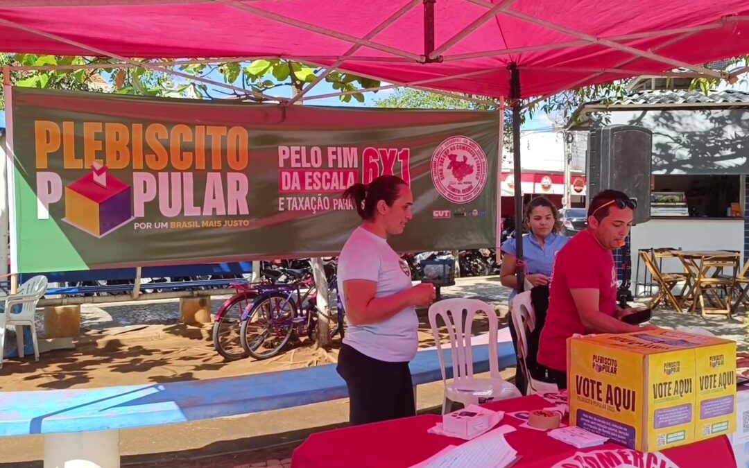 Em Iguatu, Plebiscito Popular debate direitos trabalhistas e justiça fiscal