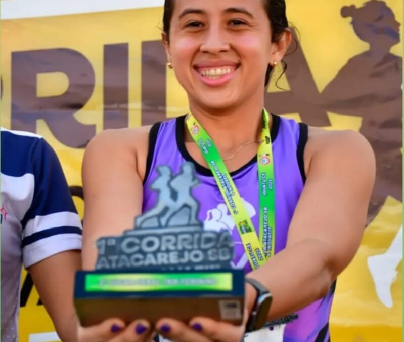 Educadora física e maratonista incentiva a corrida de rua em Iguatu