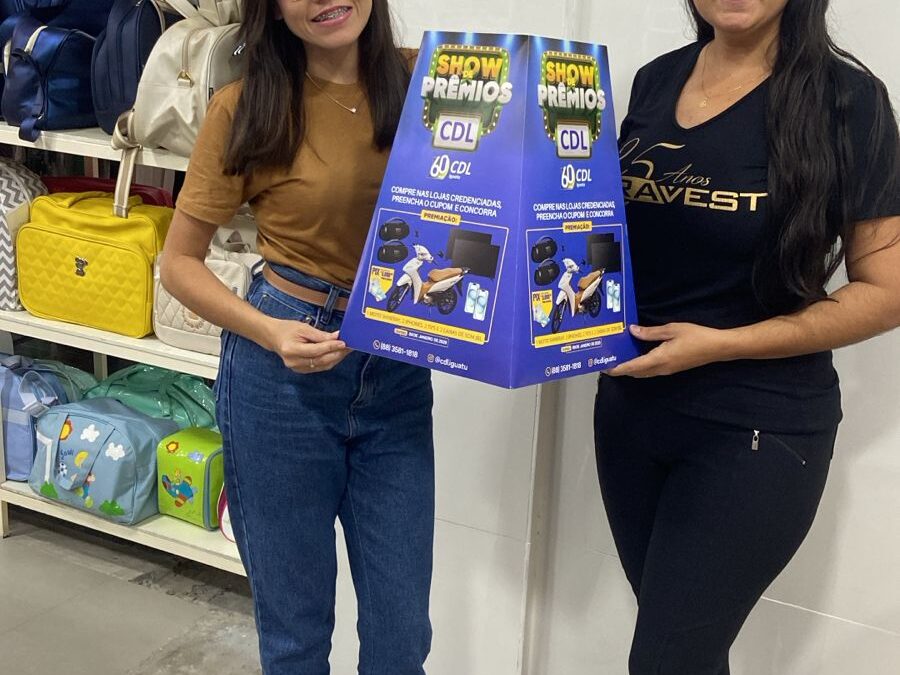 Campanha ‘Show de Prêmios CDL 60 anos’ passa pelas empresas