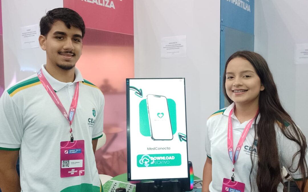 Alunos de Iguatu levam startup à maior feira de inovação do Ceará