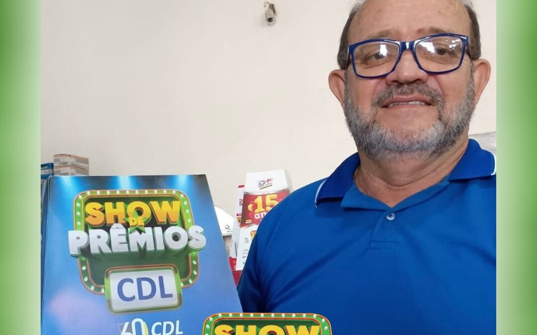 Lojistas otimistas com campanha ‘Show de Prêmios da CDL 60 anos’