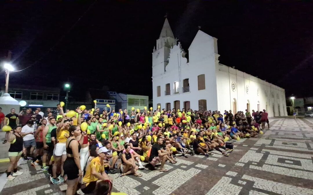 Adesão a corrida noturna em Iguatu cresce e vira movimento de saúde, união e inspiração