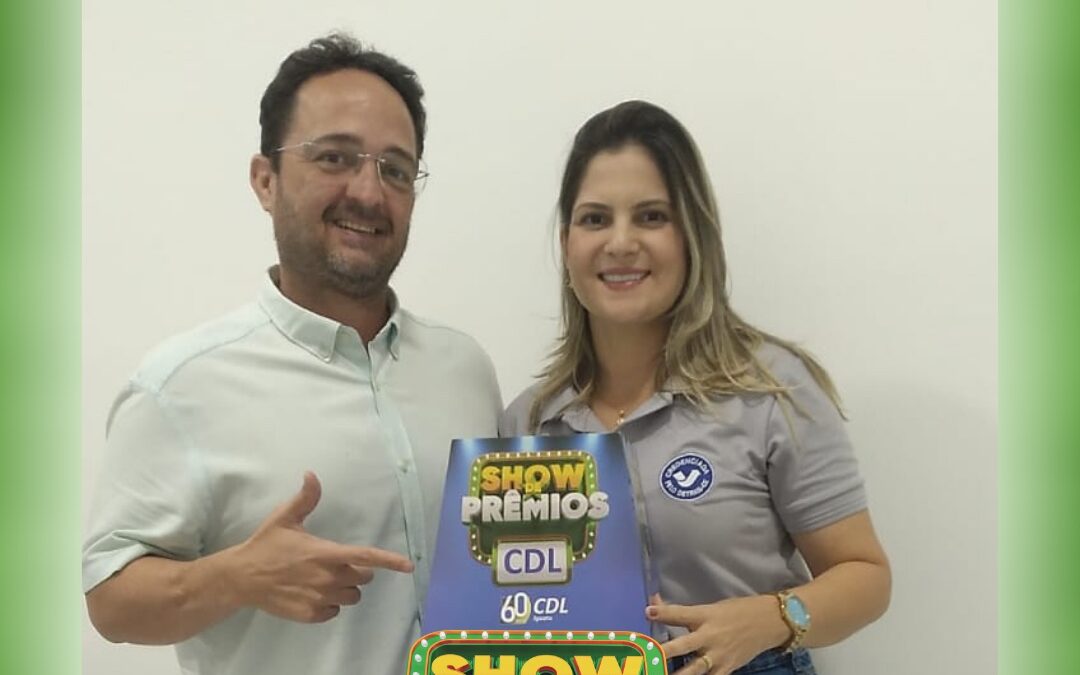 Campanha Show de Prêmios CDL 60 anos está a 75 dias do sorteio da premiação
