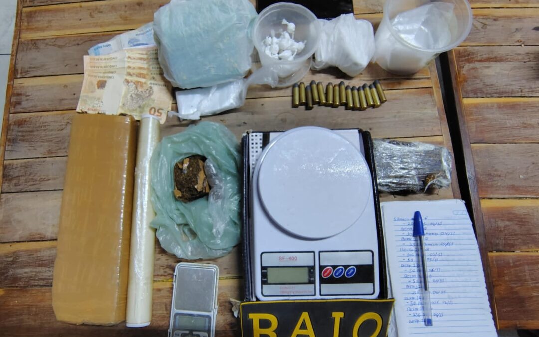 Raio apreende drogas e munições em Icó