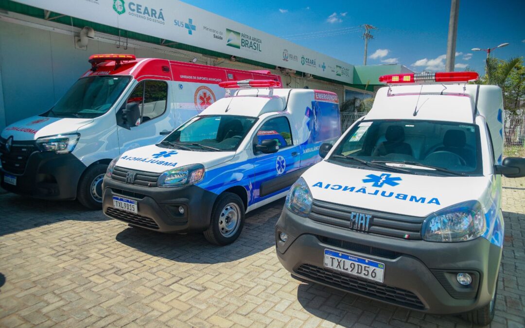 Iguatu recebe três novas ambulâncias com promessa de reorganização do atendimento de urgência