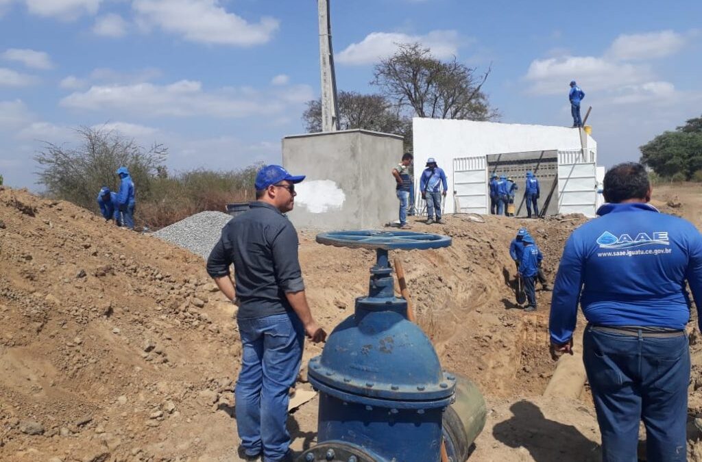 SAAE programa conserto em adutora do Trussu no dia 3 de dezembro