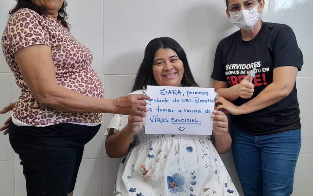 Iguatu inicia aplicação da vacina contra VSR em gestantes