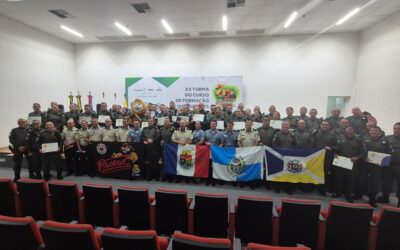 Policiais Militares do 10º BPM participam de Formação e Nivelamento do Proerd