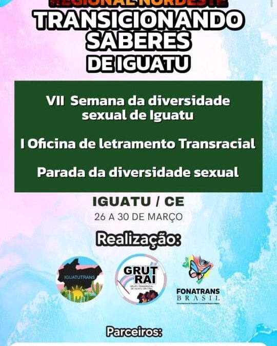 Iguatu recebe seminário regional e semana da diversidade com foco em direitos e inclusão