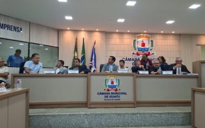Câmara debate complexo religioso, saúde e registra nona posse de suplente