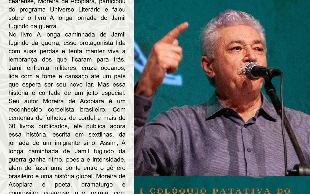 I “Colóquio Patativa do Assaré acontece esta semana em Iguatu