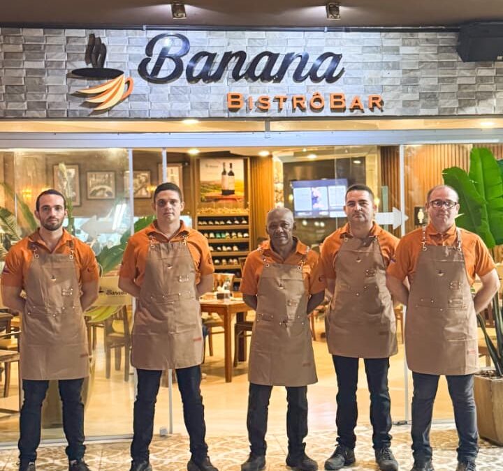 Banana BistrôBar associado à CDL mantém padrão em cardápio e atendimento