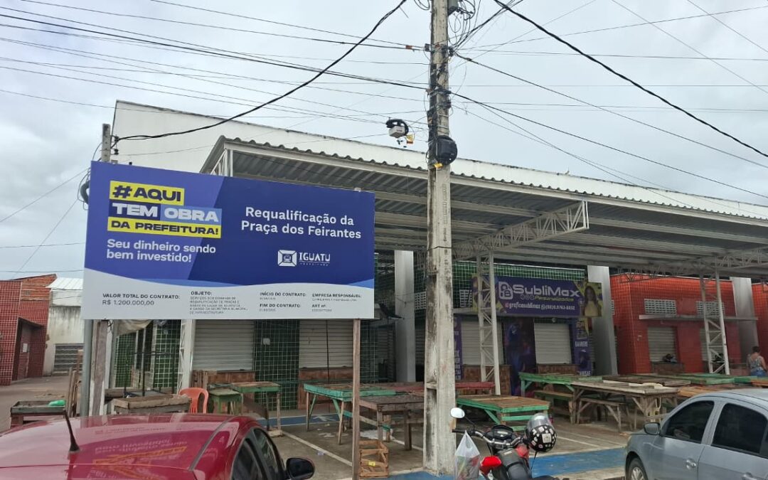 Prefeitura notifica permissionários e dá prazo para reabertura de quiosques no Centro de Feirantes de Iguatu