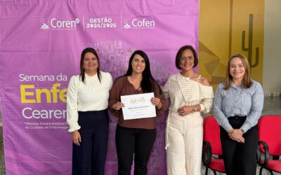 Enfermeira de Iguatu homenageada na Semana da Enfermagem Cearense