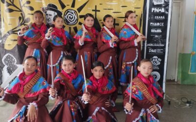 15 escolas participaram do projeto de circulação do espetáculo de xaxado do PAC