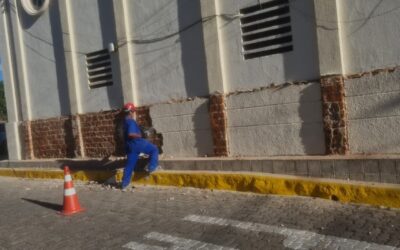 Igreja Matriz de Senhora Santana passa por restauração