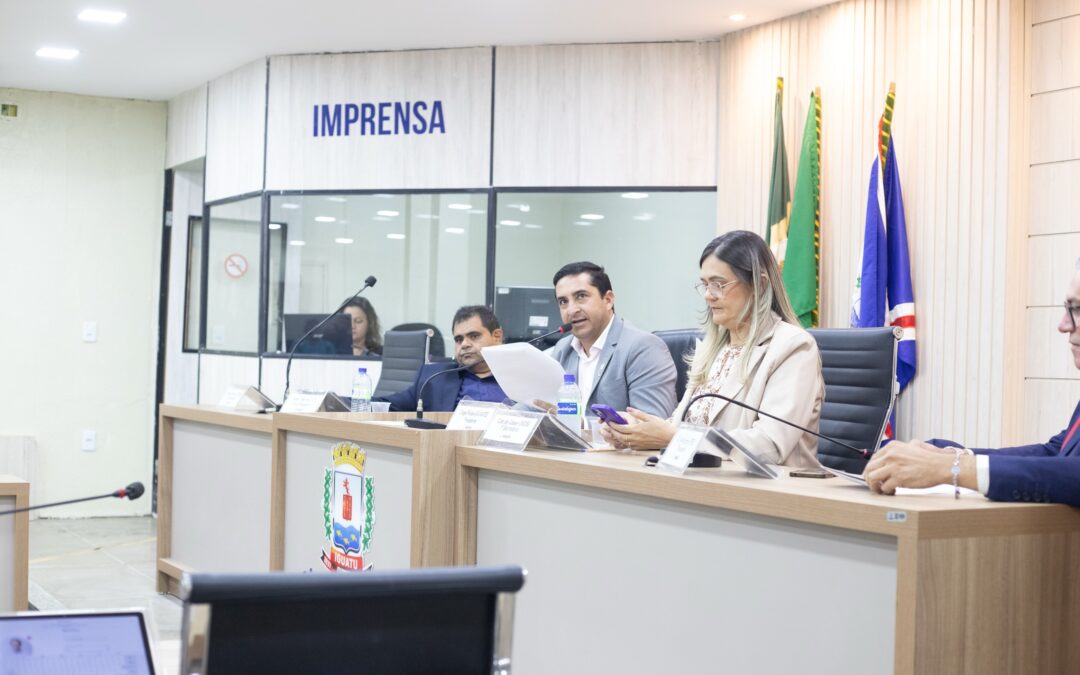 Saúde, fiscalização do SAAE e alfabetização pautam sessão da Câmara de Iguatu