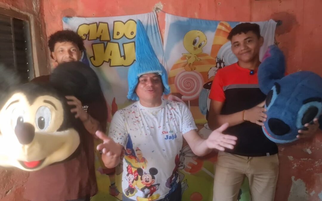 Damião Ronald e Cia. do Jajá consolidam sucesso com entretenimento itinerante