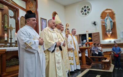 Os párocos José Wallace e Henrique Teixeira são empossados na Matriz de Senhora Santana e Catedral de São José
