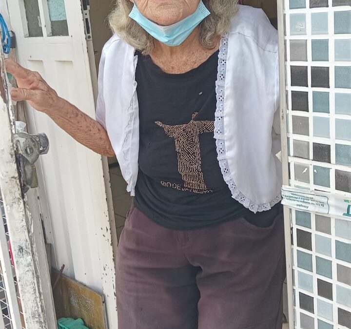 Idosa é voluntária em cuidar de animais em casa e na rua