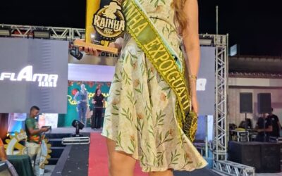 Raquel Souza é eleita Rainha da Expoiguatu 2026 em noite de glamour e tradição