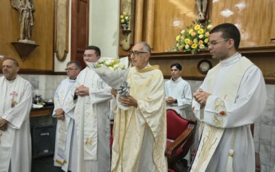 Monsenhor Afonso Queiroga celebra 90 anos de vida com missa em ação de graças em Iguatu