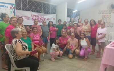 Mulheres do distrito de Alencar participam de palestra sobre ‘Câncer de Mama’